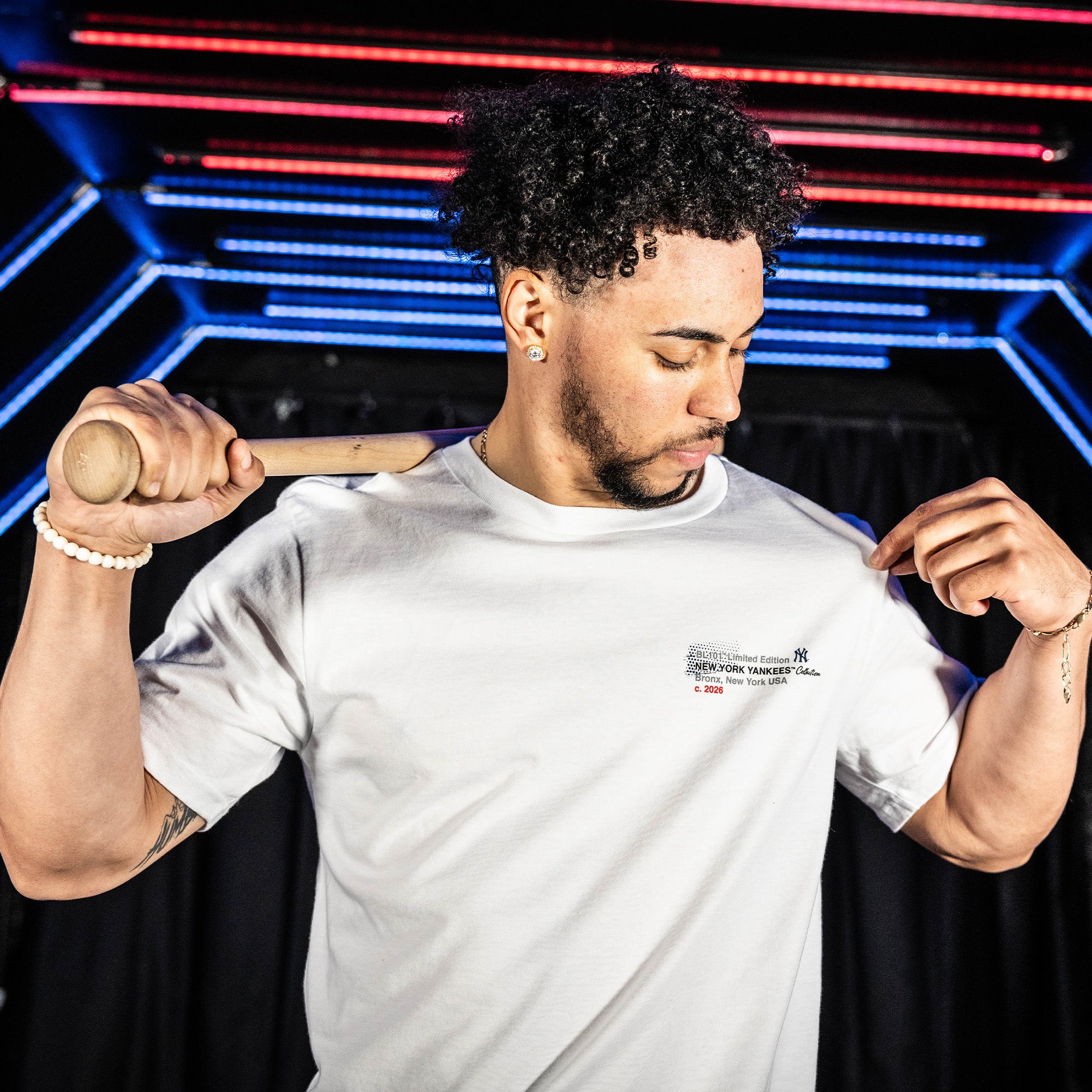 New York Yankees Drip Tee