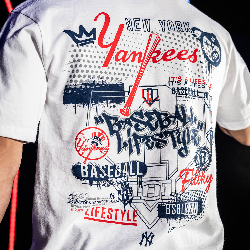 New York Yankees Drip Tee