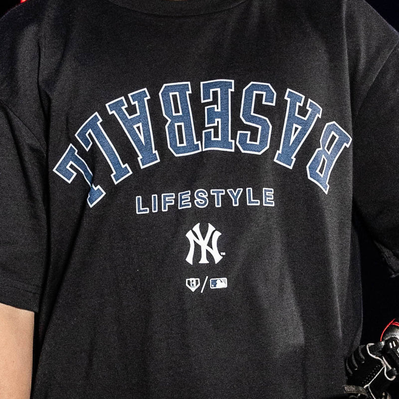 New York Yankees Upside Down Youth Tee