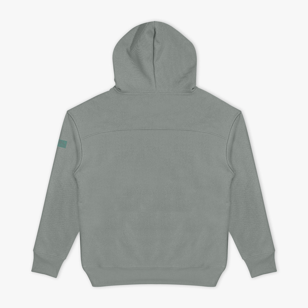 Gray Realtree Aspect Off-Field Waffle Performance Camo hoodie — back view
