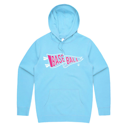 Cotton candy blue hoodie