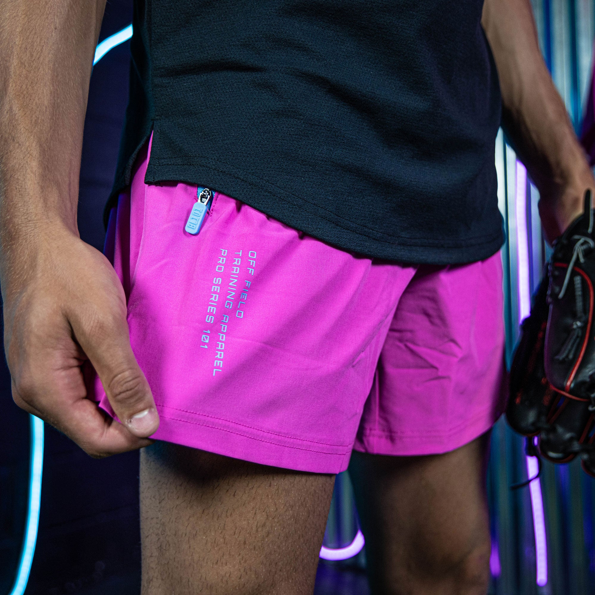 Pro Series Shorts V2 with Liner - Cotton Candy Pink - Baseball