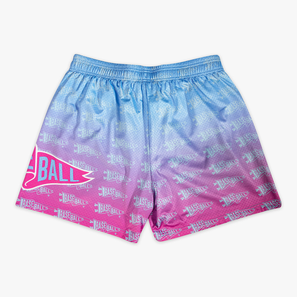 Pennant Gradient Youth Shorts - BL Blue