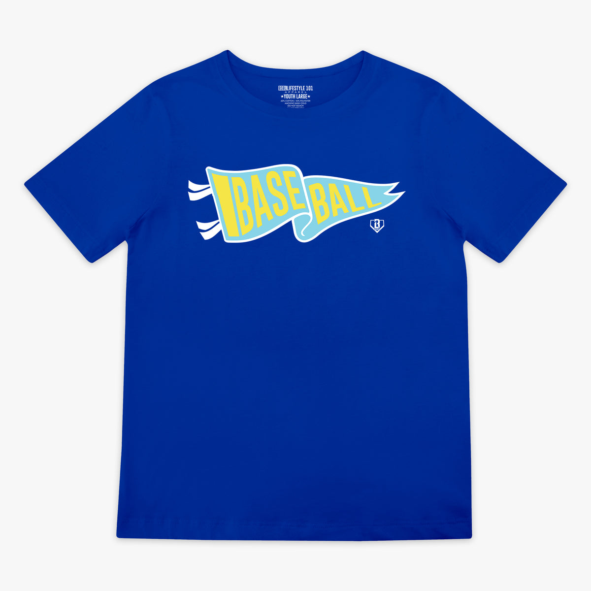 Pennant Youth Tee - Blue