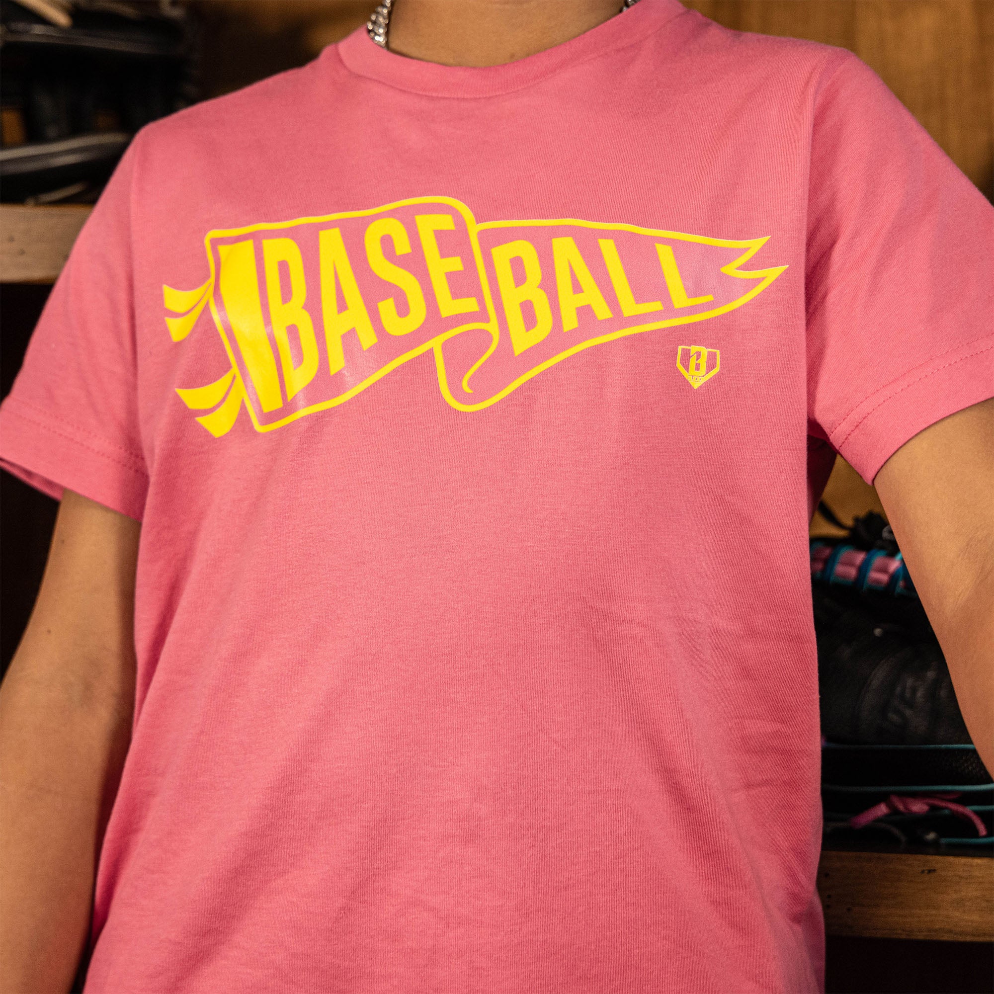 Pennant Tee - Pink Lemonade