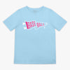 Pennant Youth Tee - Cotton Candy Blue