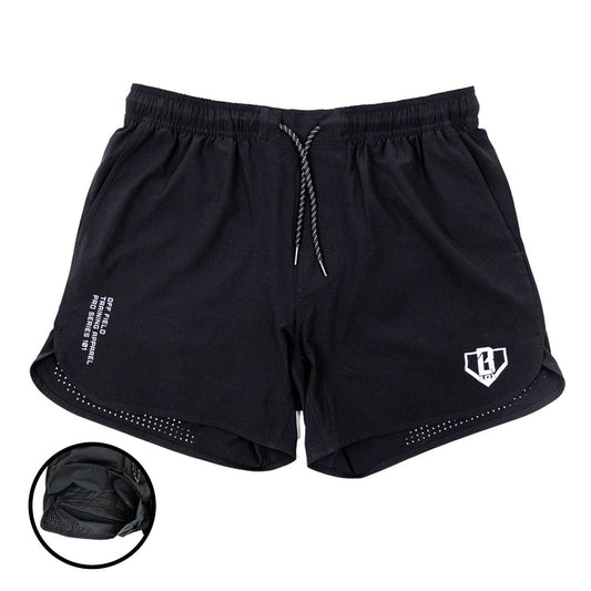 Pro Series Youth Shorts with Liner - Black