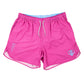 pink baseball shorts, pink sports shorts