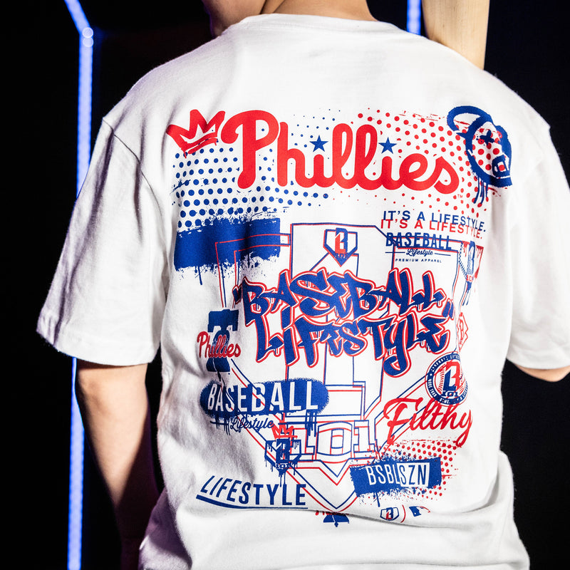 Philadelphia Phillies Drip Youth Tee