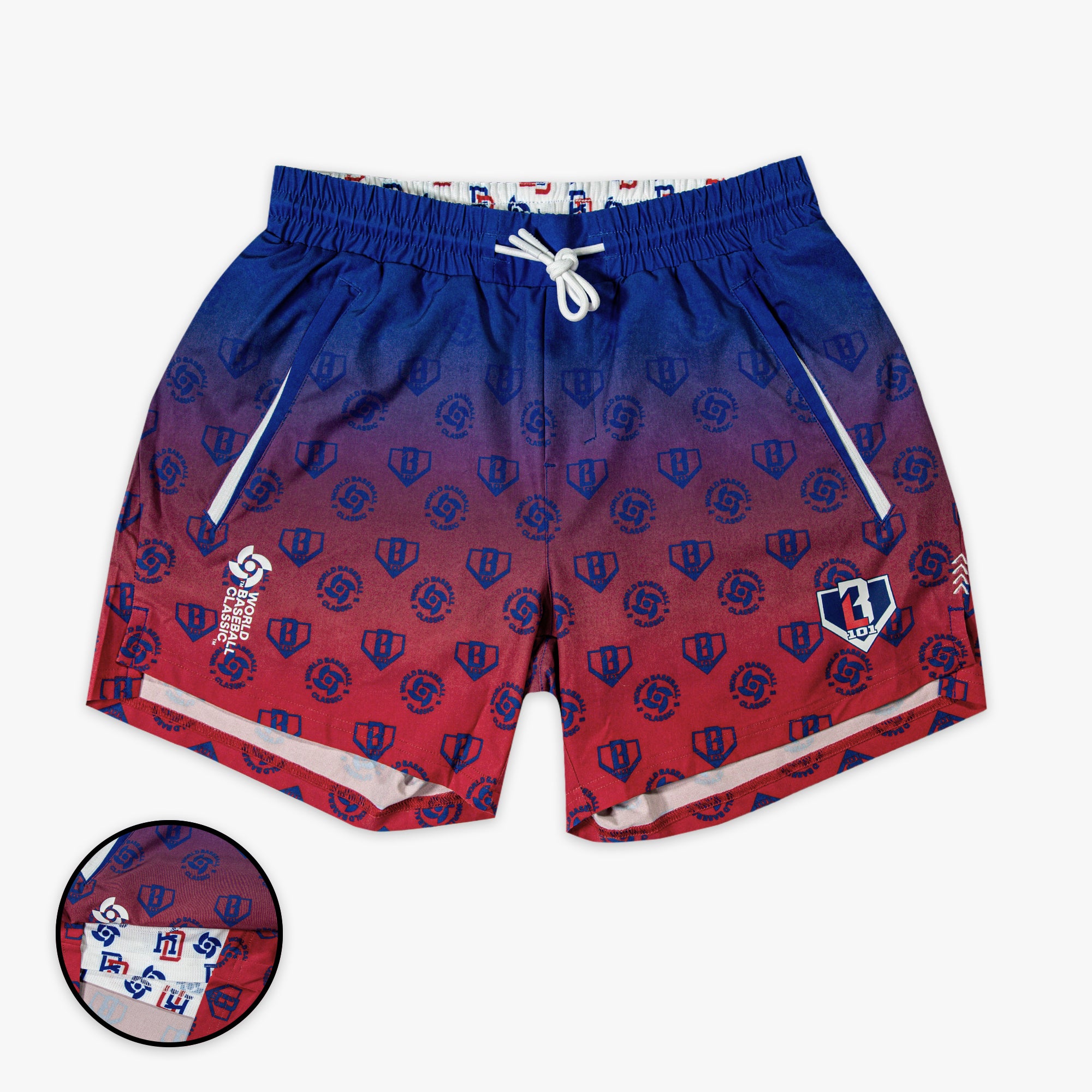 Pro Series Youth Shorts V2 with Liner - Dominican Republic