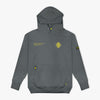 Off-Field Waffle Performance Youth Hoodie - Gray/Yellow