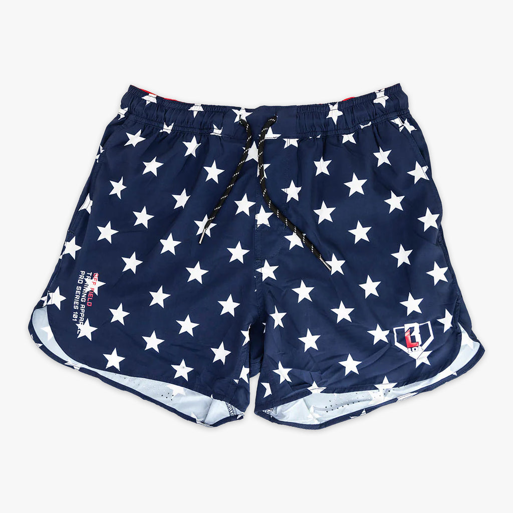Navy Pro Series Freedom youth shorts — front view