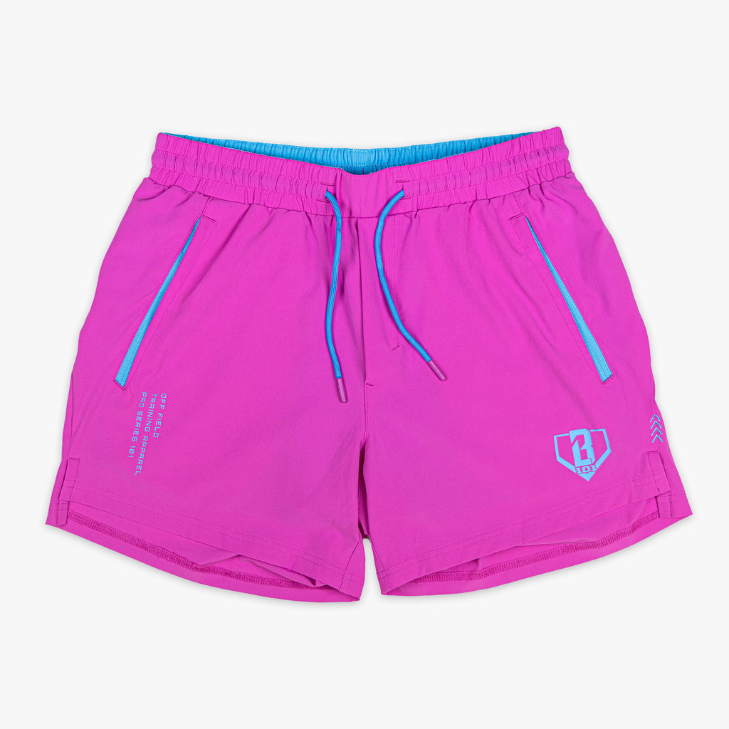 Pro Series Youth Shorts V2 - Cotton Candy Pink