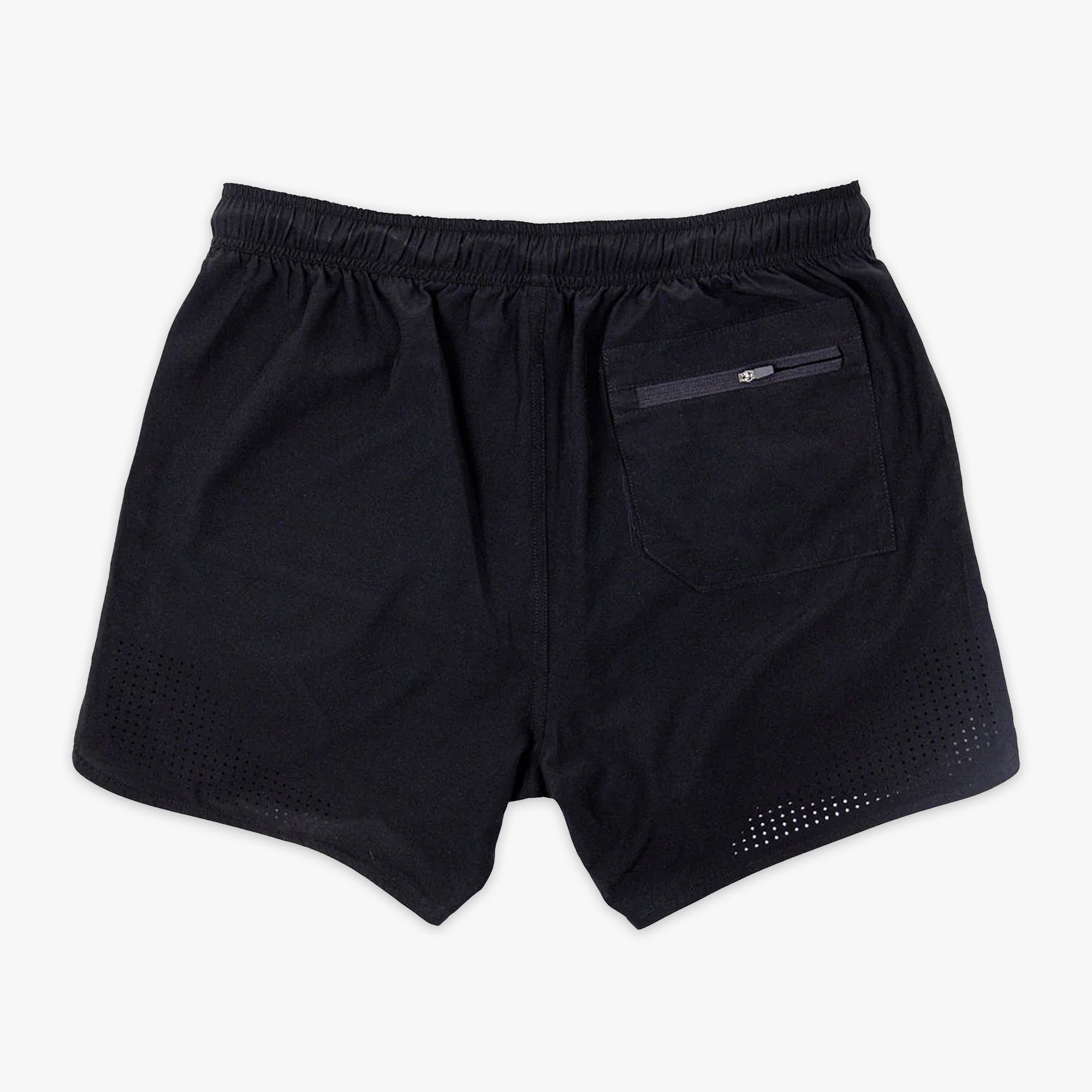Black Pro Series with Liner shorts — back view