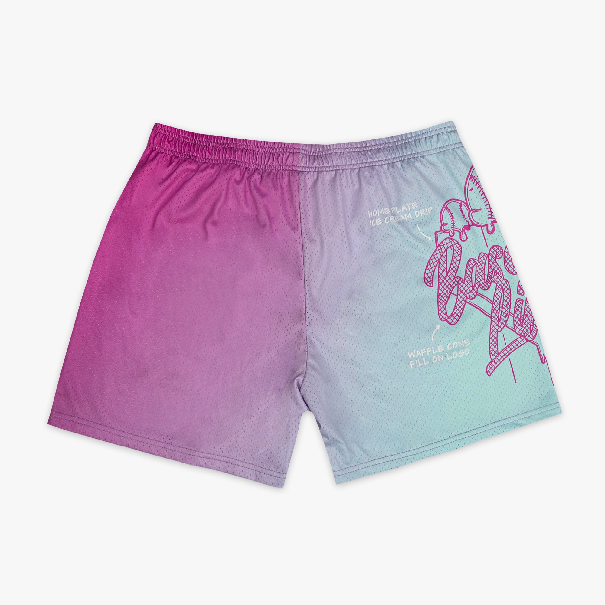 blhlc Oval Logo Mesh Shorts/Teeセットアップ blhlc Oval Logo Mesh Zip Shorts (navy) – ballaholicオンラインショップ