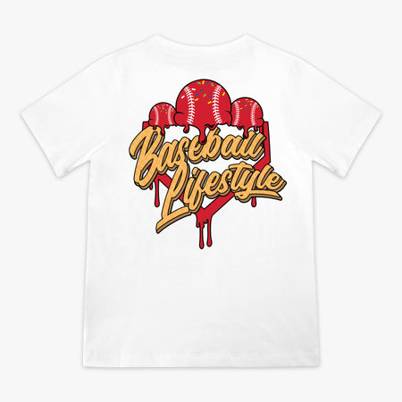 Ice Cream Youth Tee - Cherry – Baseball Lifestyle 101