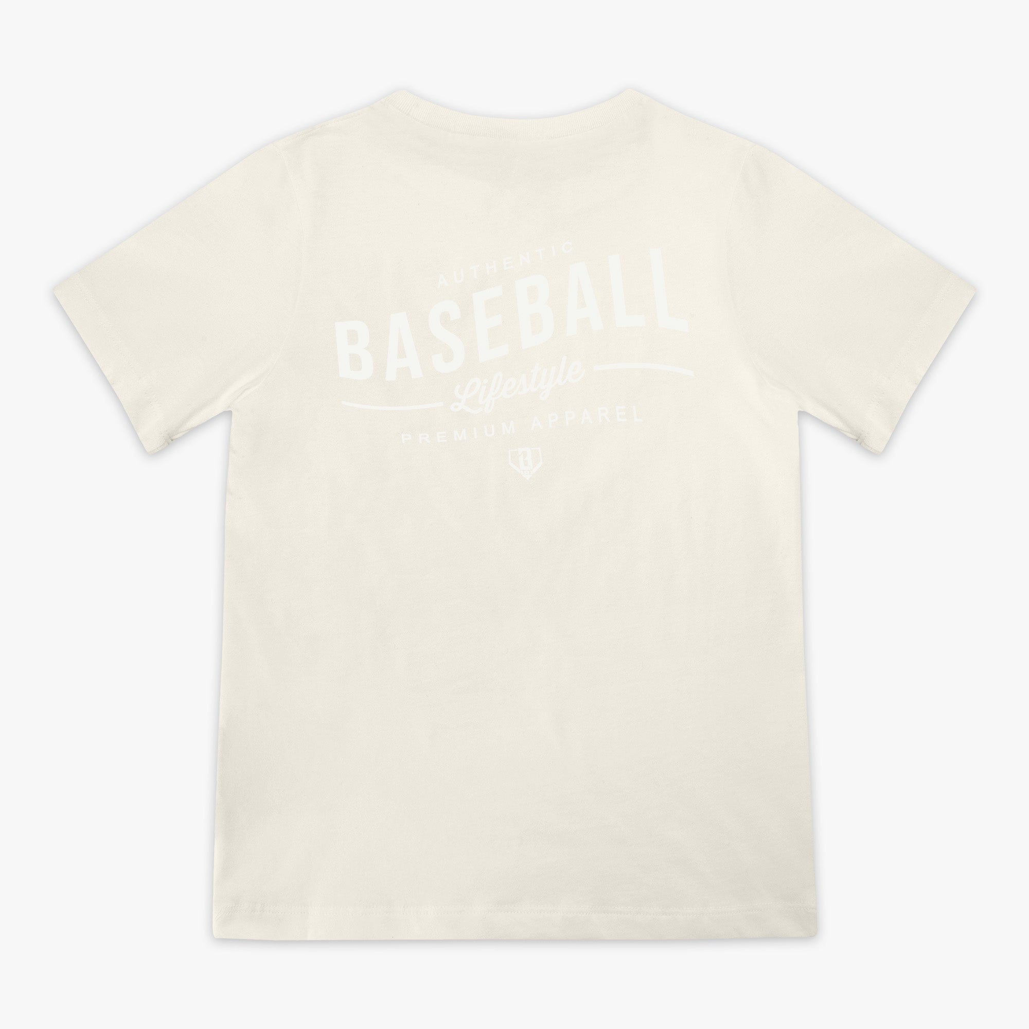 BSBL Wave Youth Tee - Neutral - Baseball Lifestyle 101