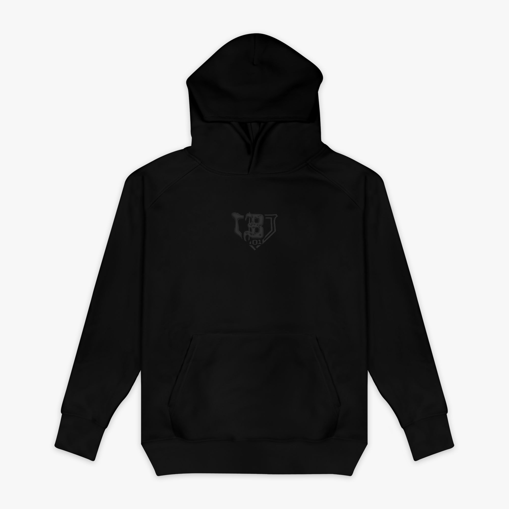 Scrambled Youth Hoodie - Blackout - Baseball Lifestyle 101 Scrambled Youth Hoodie - Blackout - Baseball Lifestyle 101