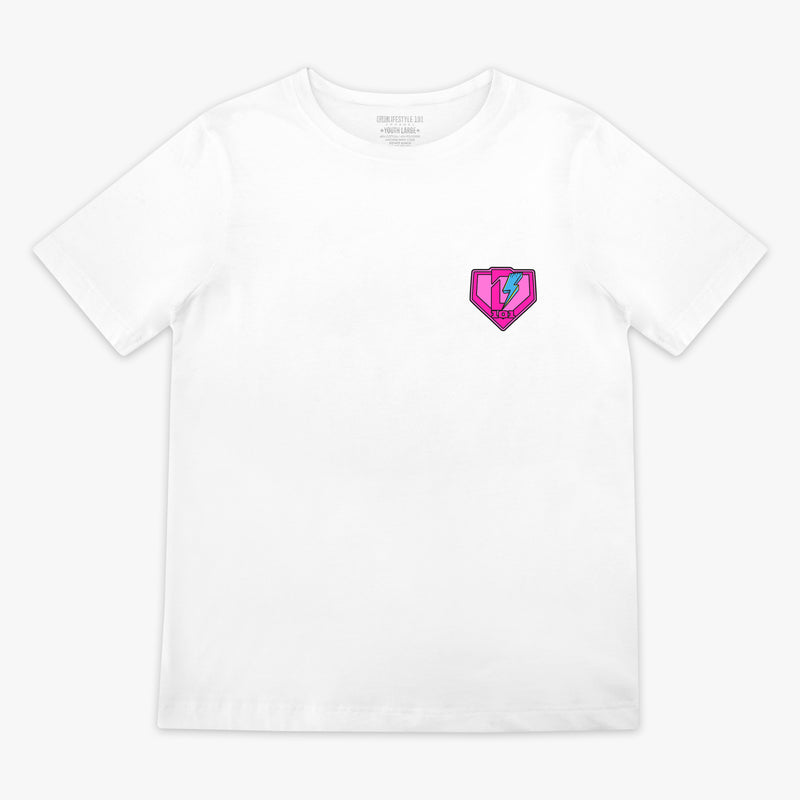 Rain Delay Youth Tee - Lightning Bolt