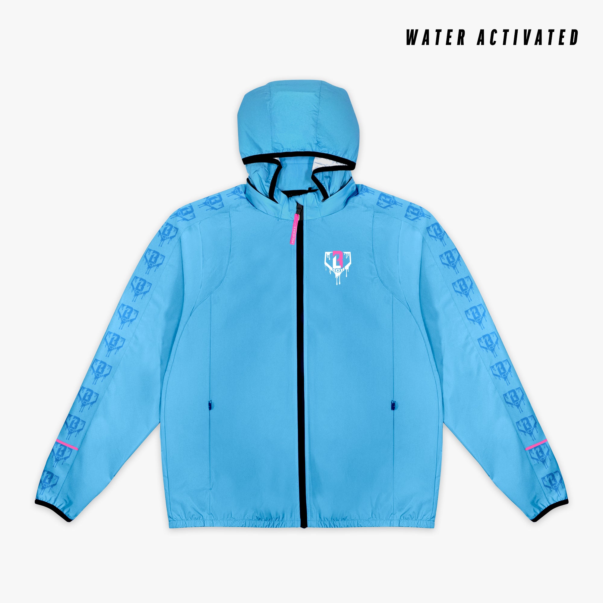 Rain Delay Jacket - Cotton Candy Blue - Baseball Lifestyle 101
