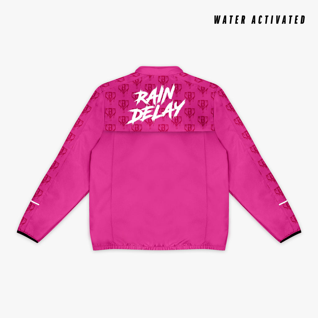 Rain Delay Youth Jacket - Cotton Candy Pink