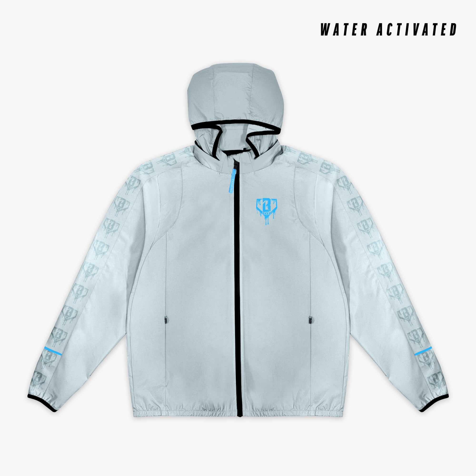 Rain Delay Jacket - Gray - Baseball Lifestyle 101 Rain Delay Jacket - Gray - Baseball Lifestyle 101