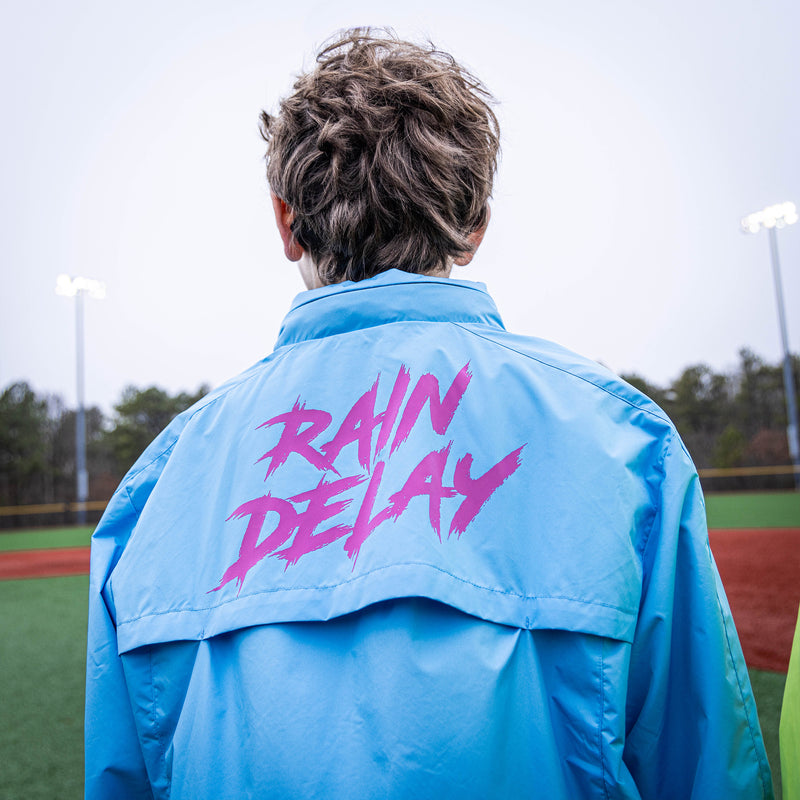 Rain Delay Jacket - Cotton Candy Blue