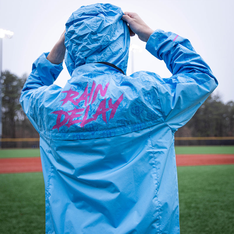 Rain Delay Jacket - Cotton Candy Blue