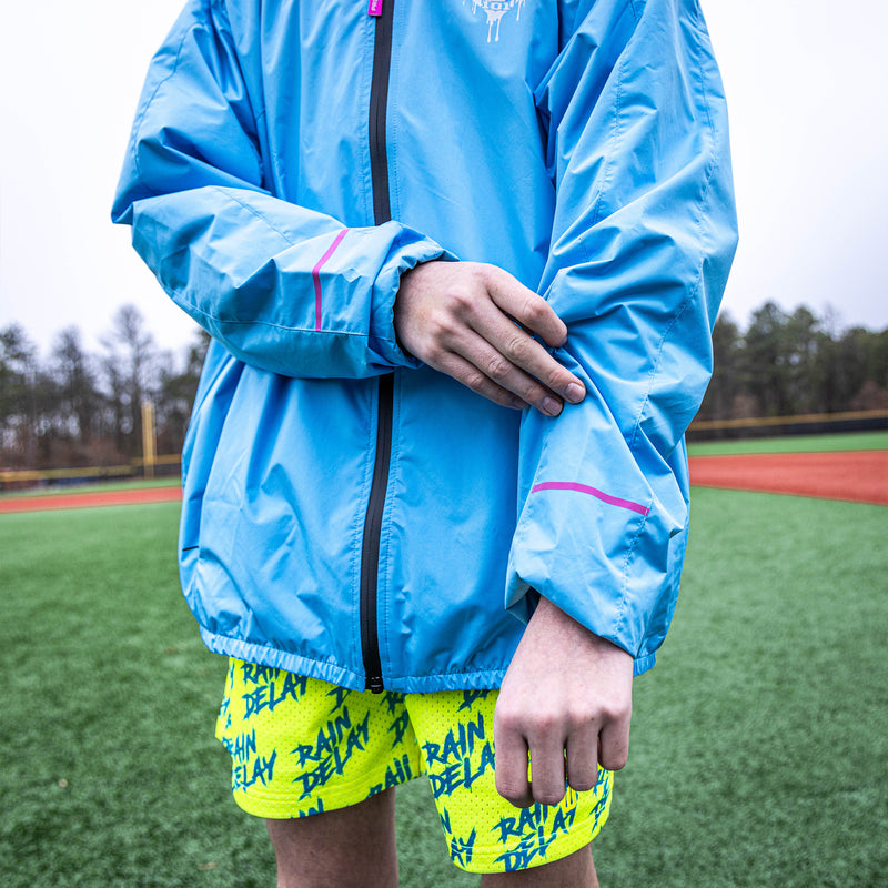 Rain Delay Jacket - Cotton Candy Blue