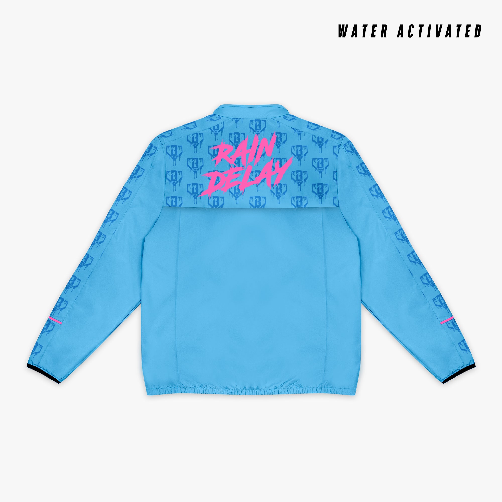 Rain Delay Jacket - Cotton Candy Blue - Baseball Lifestyle 101