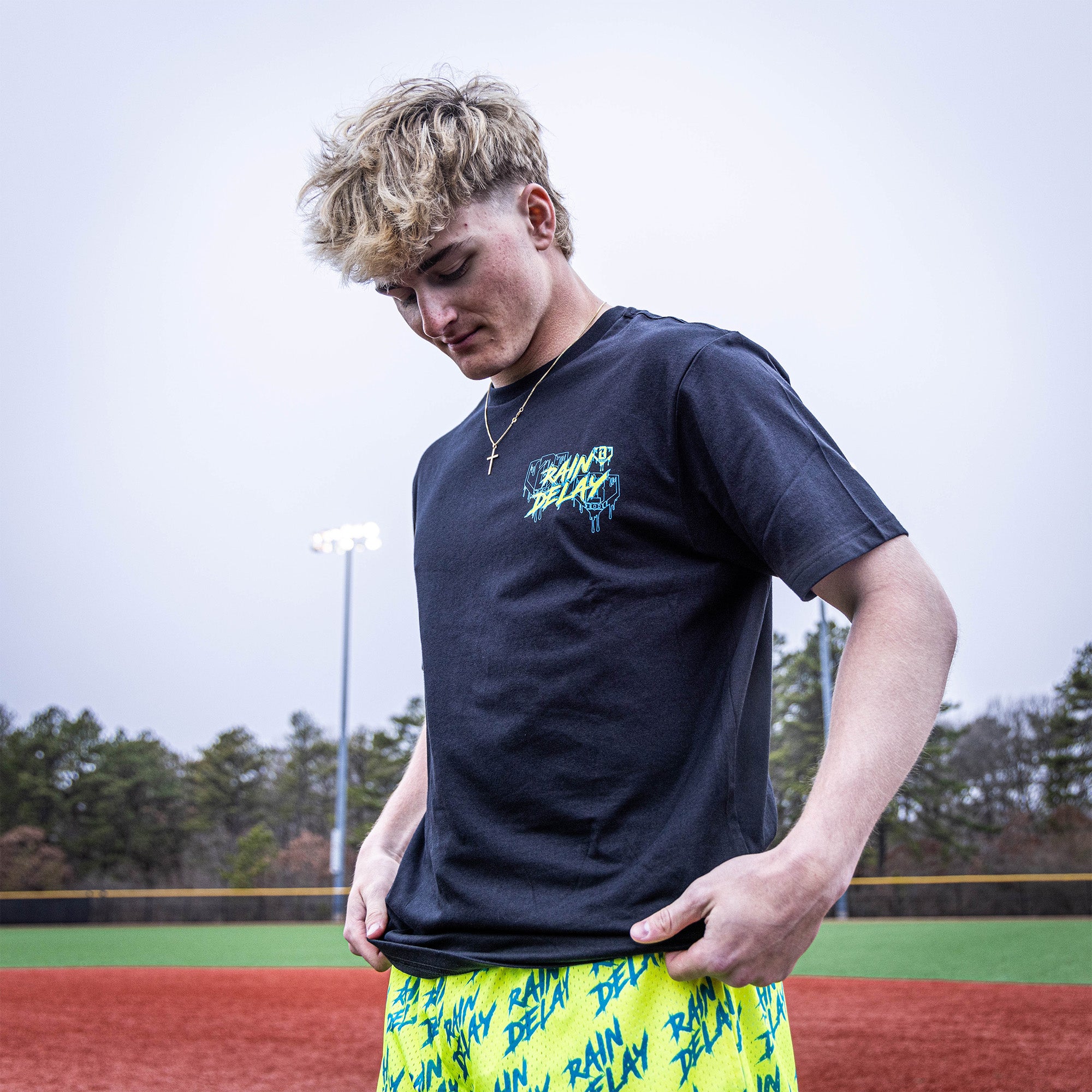 Rain Delay Tee - Black