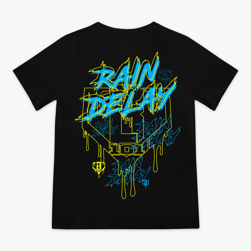 Rain Delay Youth Tee - Black