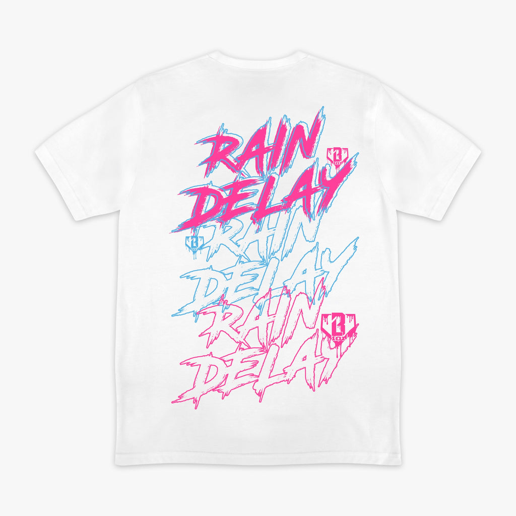 Rain Delay Tee - Cotton Candy