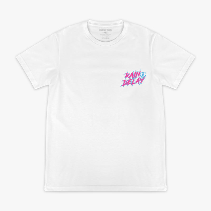 Rain Delay Tee - Cotton Candy