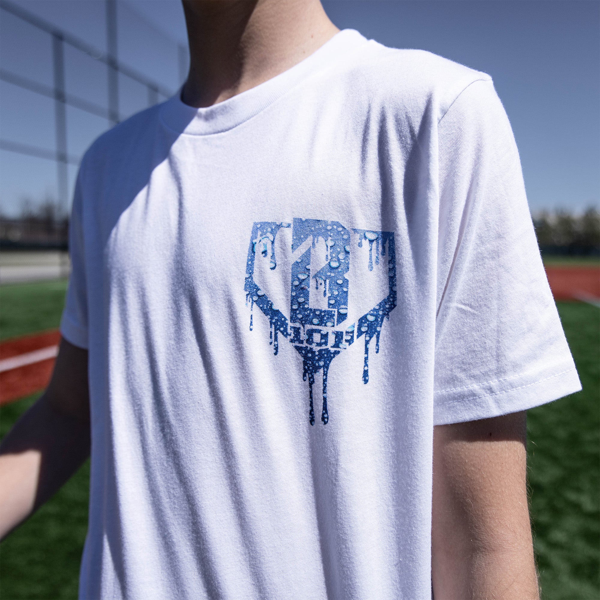 Rain Delay Tee - White - Baseball Lifestyle 101