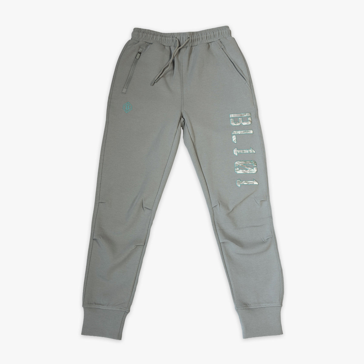 Gray Realtree Aspect Diamond Relaxed Fit Camo joggers — front view