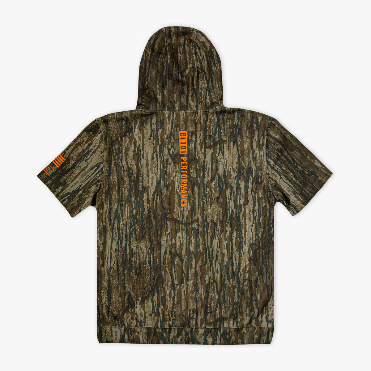 Bl101 Performance Realtree BSBL-SZN Short Sleeve Hoodie V3 - Legacy - Baseball Lifestyle 101
