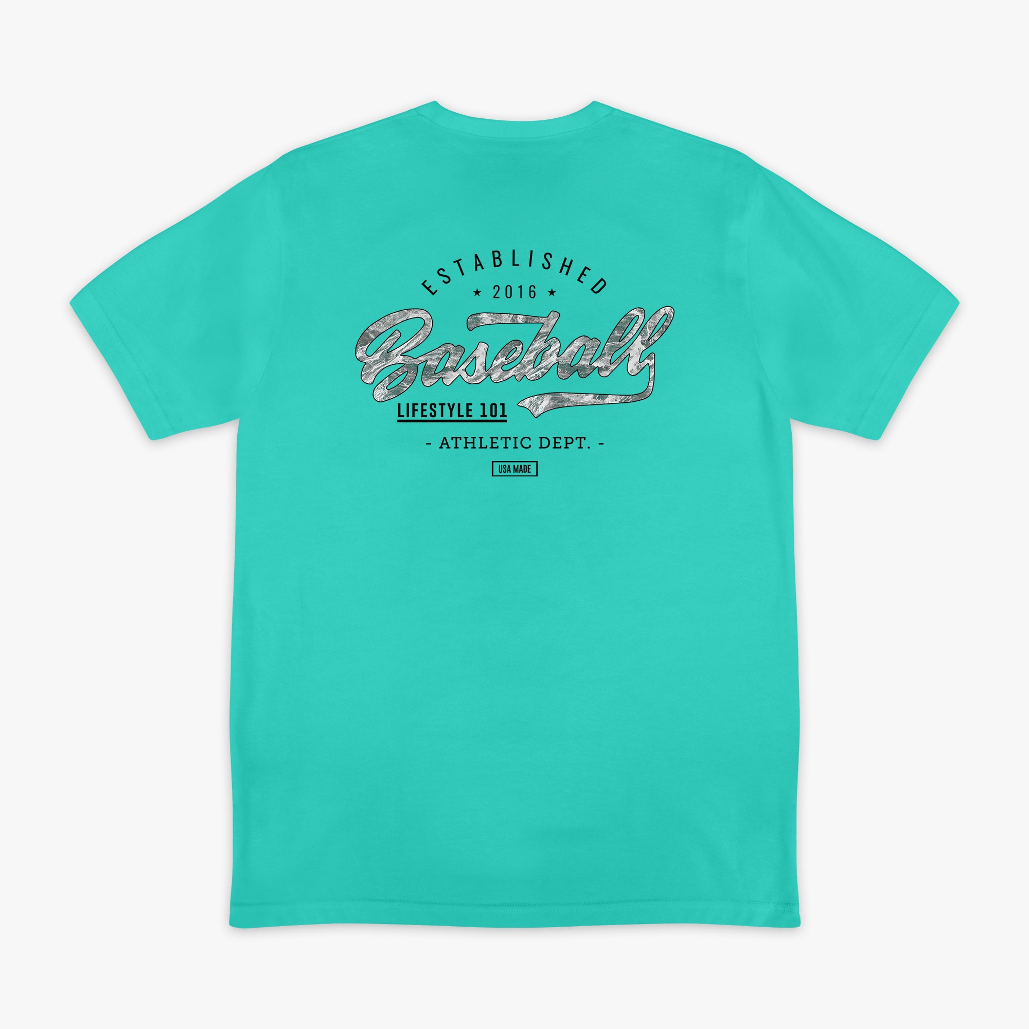 Realtree Established Tee - Teal/Aspect-Arctic – Baseball Lifestyle 101