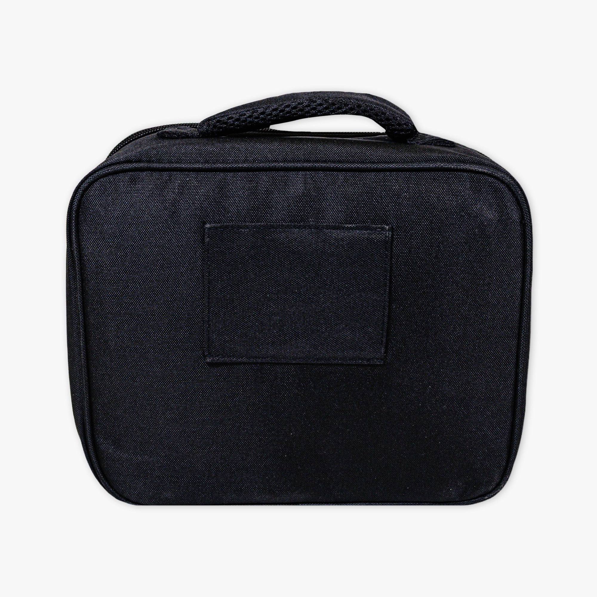 Adult model wearing black lunch box with "SZN 2" design