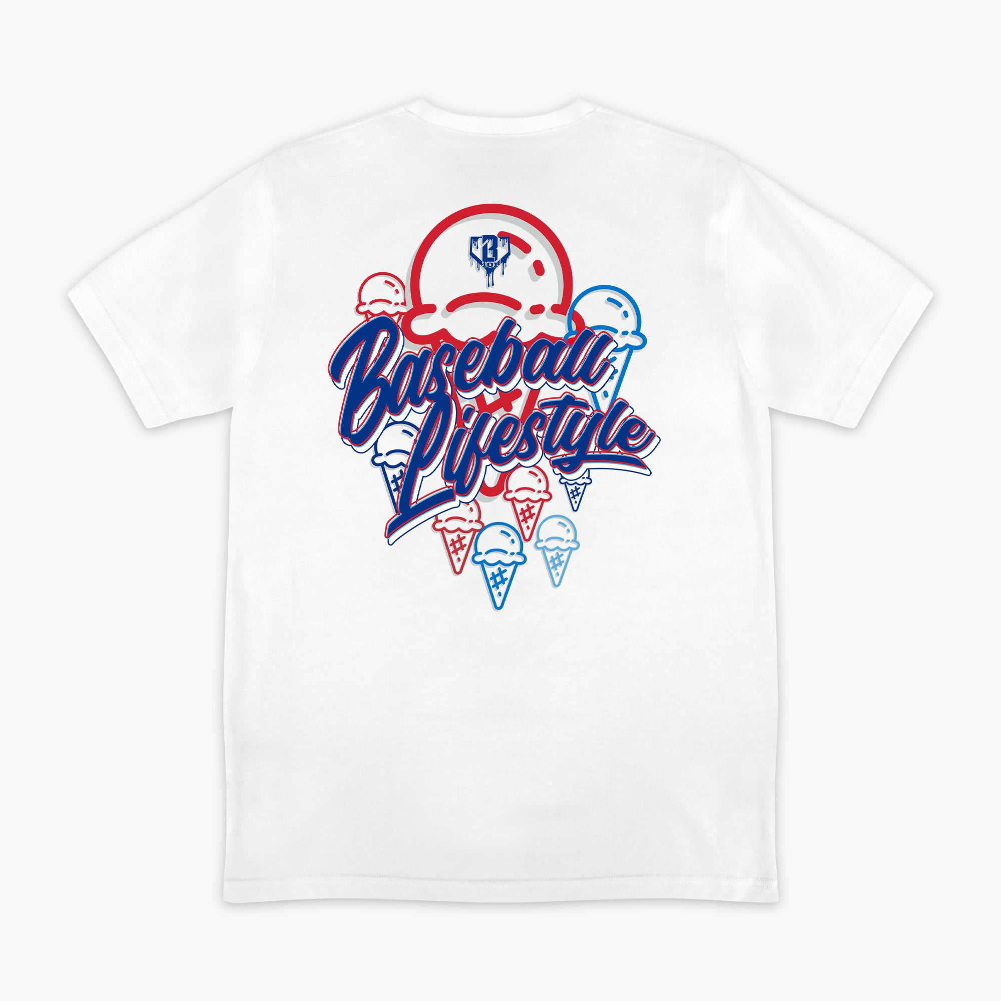 Scoops Ice Cream Tee - USA - Baseball Lifestyle 101