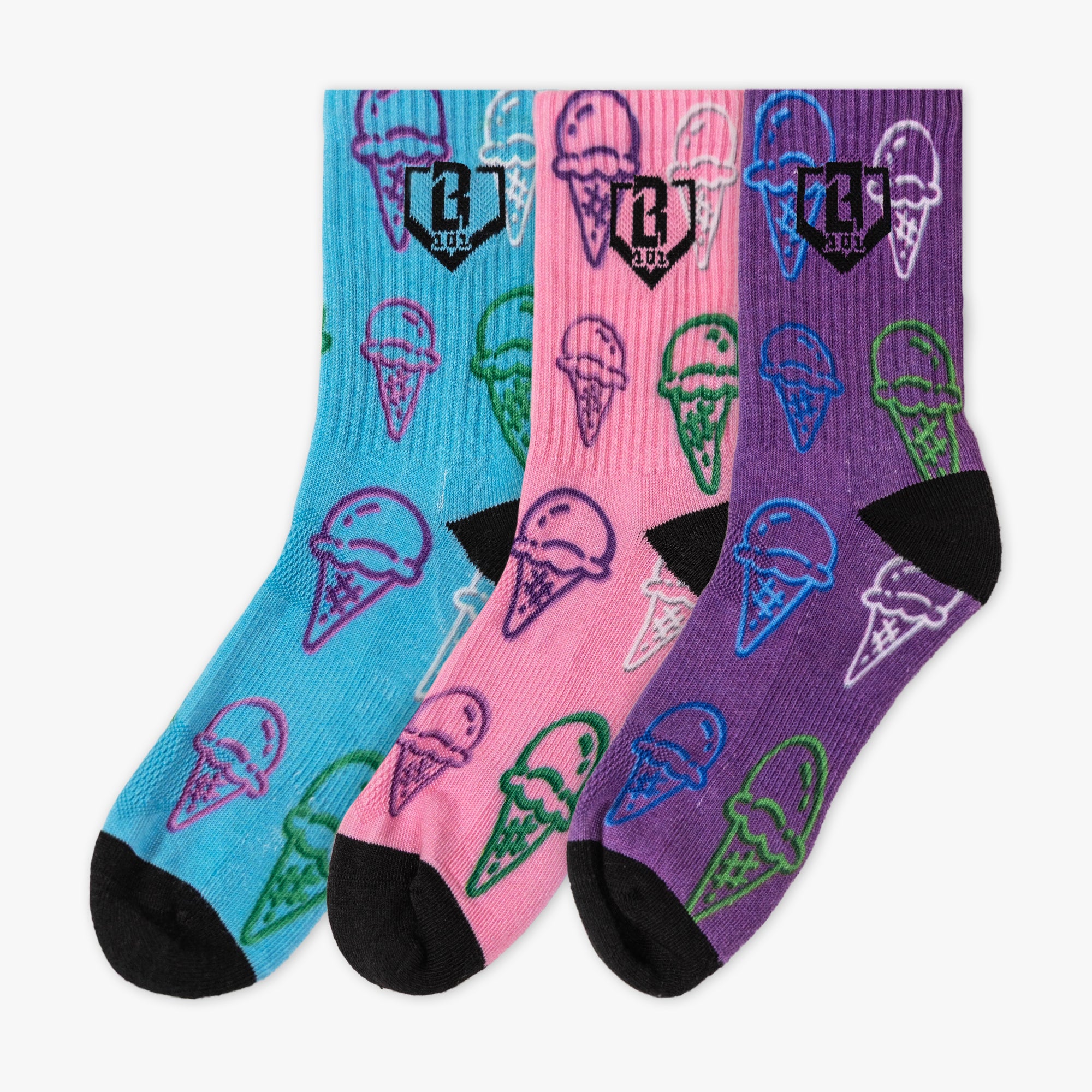 Scoops Performance Socks - Galaxy 3-Pack