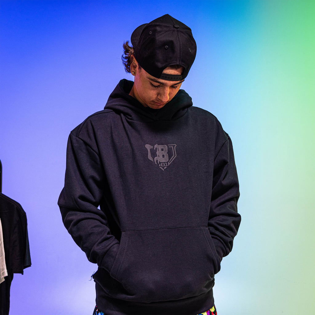 Scrambled Youth Hoodie - Blackout