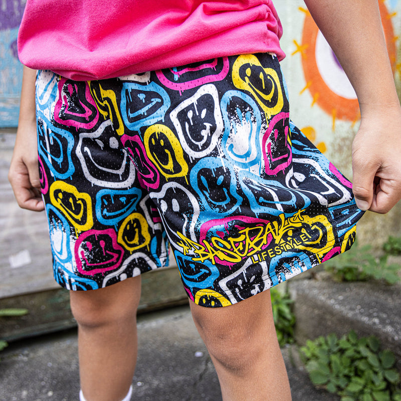 Smiley Slugger Youth Shorts