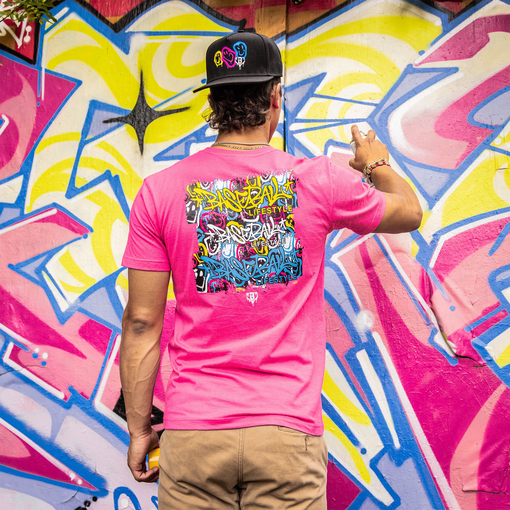 BERLUTI カラフルグラフィックTシャツ Smiley Slugger Tee - Baseball Lifestyle 101