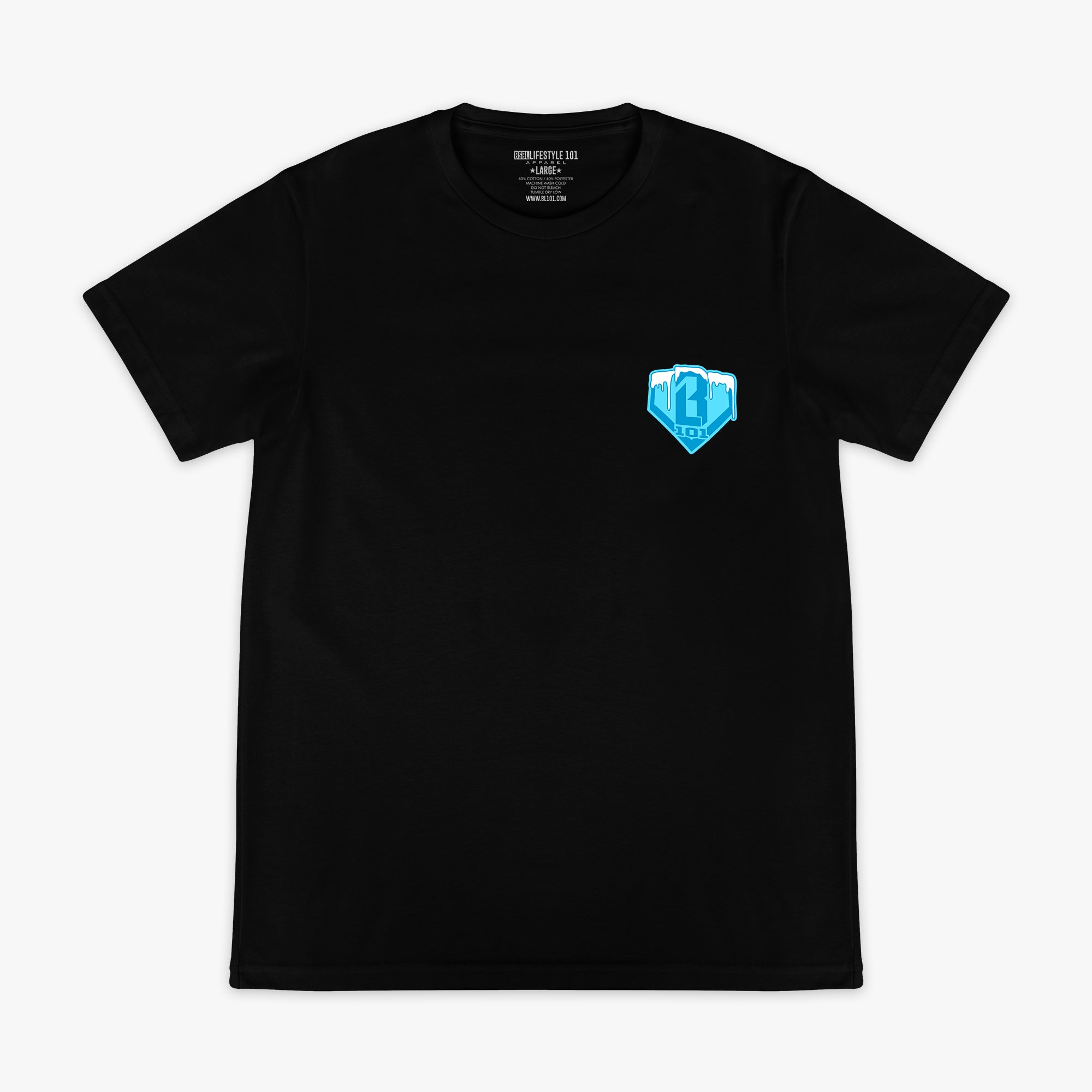 Graphic tee with “Snowball SZN” design — front view