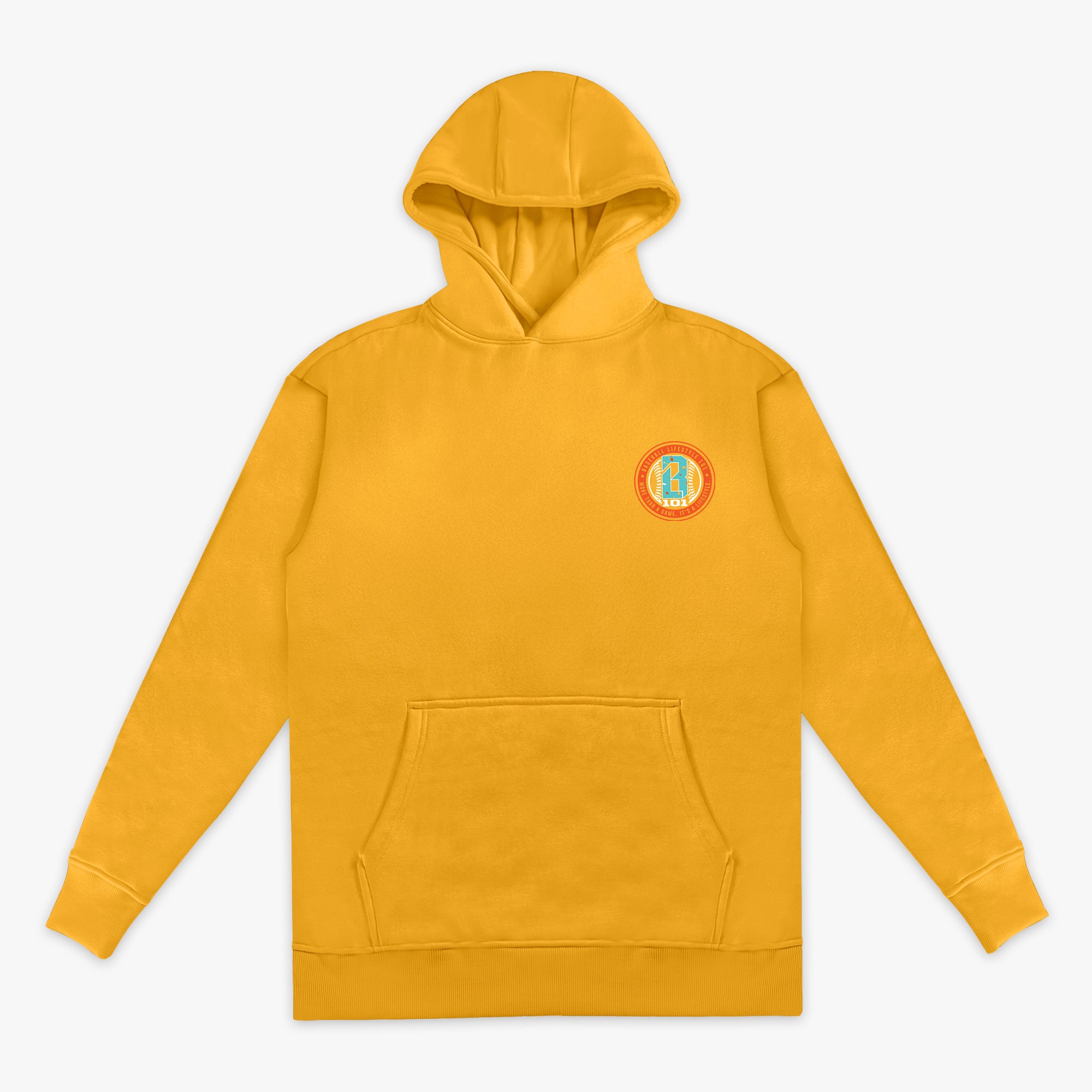 Splatter Youth Hoodie - Orange - Baseball Lifestyle 101