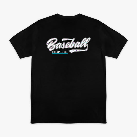 Splatter Tee - Black/White