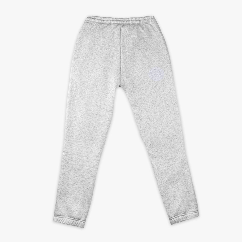 Gray sweatpants on a white background