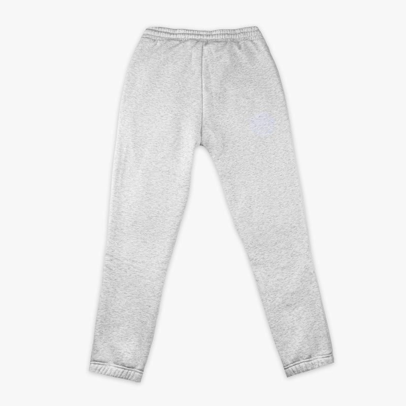 Gray sweatpants on a white background