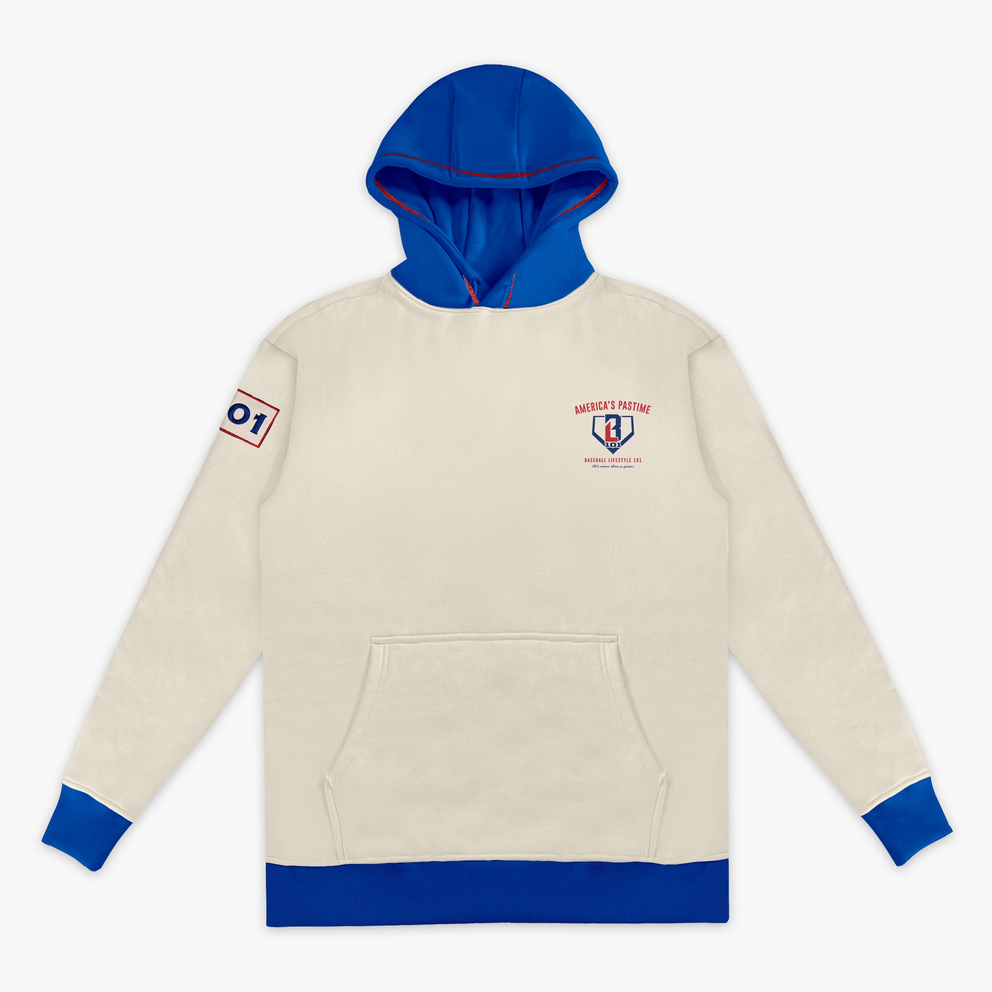 Stadium Youth Hoodie - Bone - Baseball Lifestyle 101